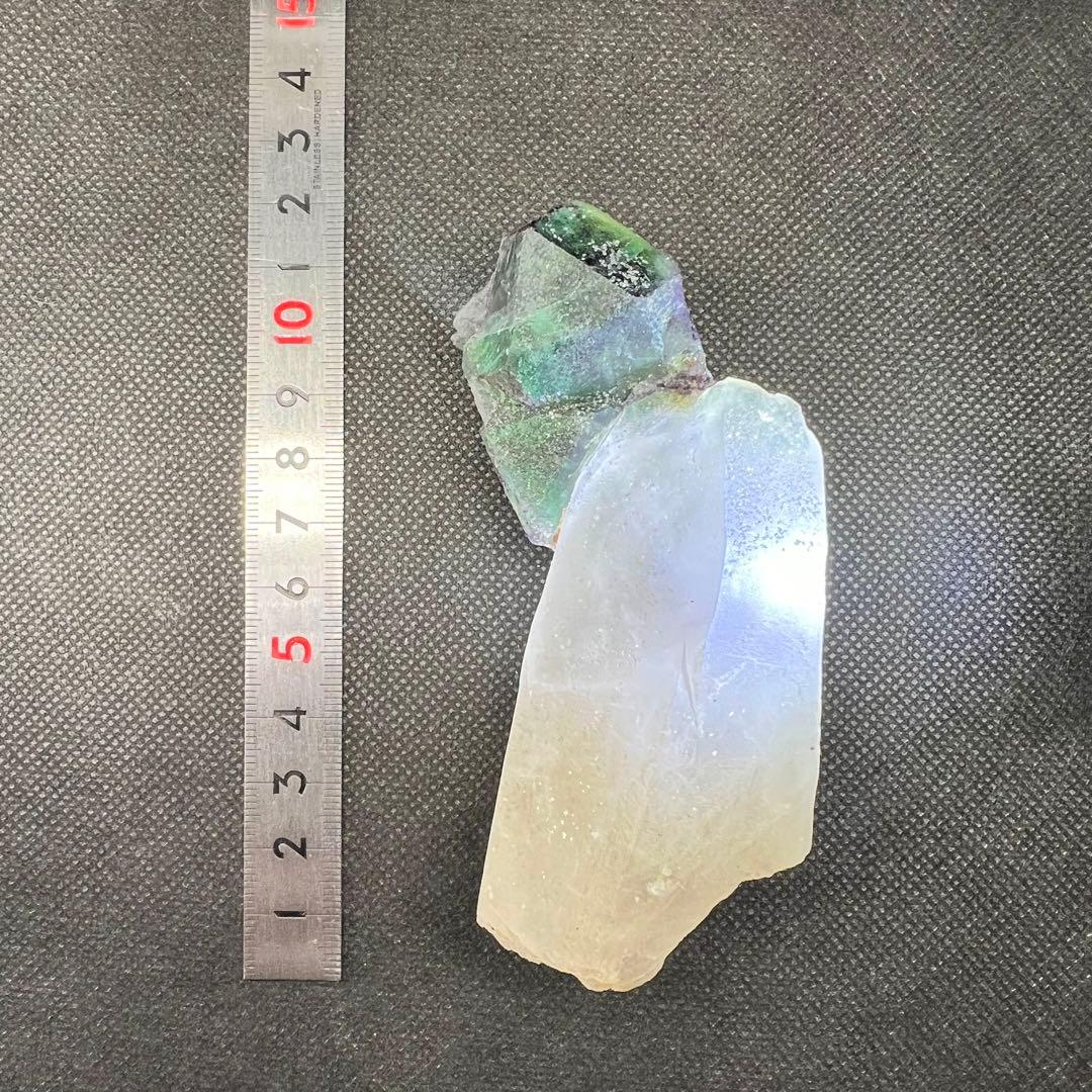 ナミビア エロンゴ産 クォーツ共生フローライト キャビネットサイズ