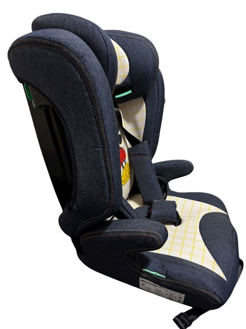 ハーネスジュニアネクスト！　ディズニーミッキーマウス！デニム！ジュニアシート！