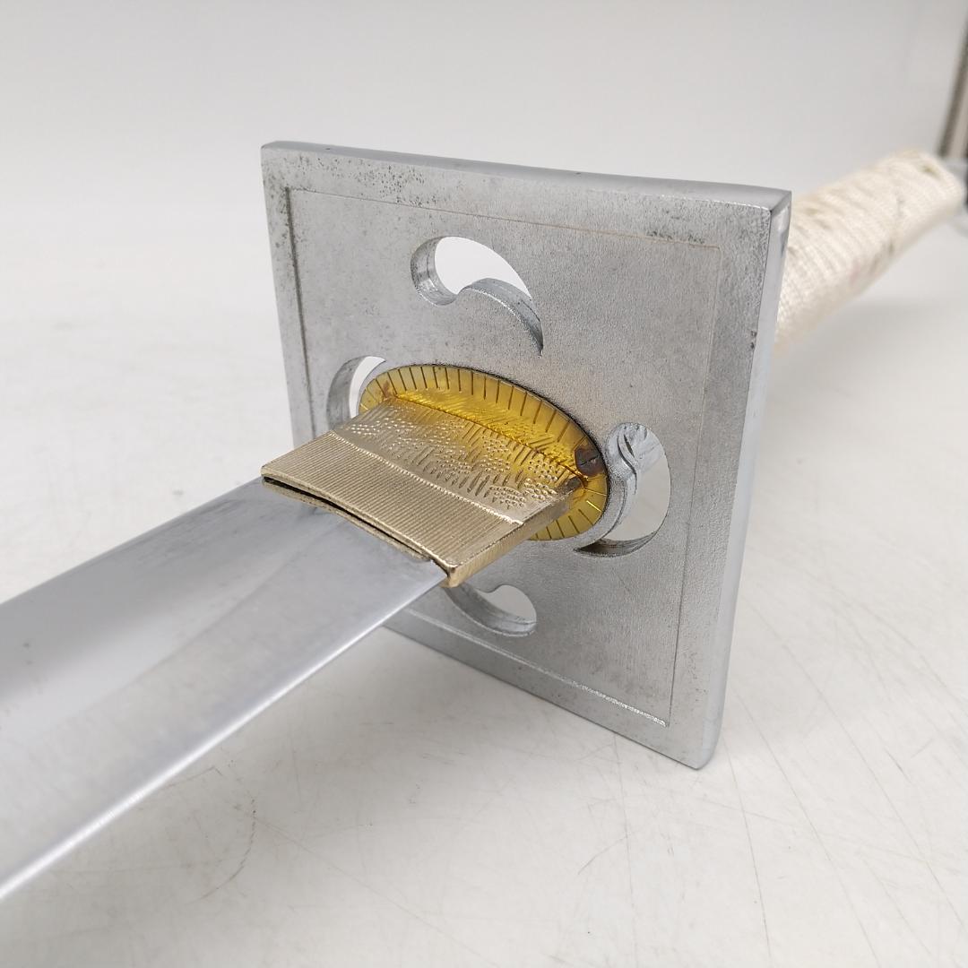 2958番 模造刀 風魔 大刀 刃紋入り刀身 刀袋付き 美術刀