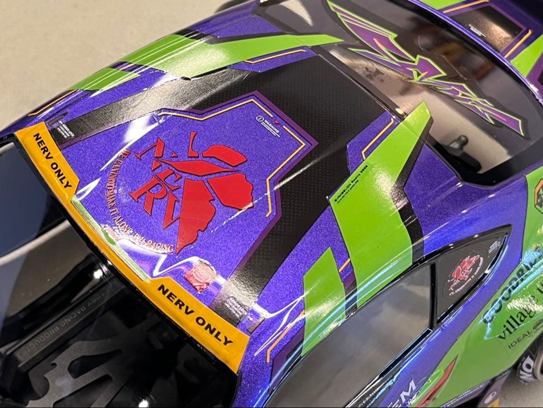 モ*ー様 ReveD「エヴァンゲリオンレーシング GR86」リアショート加工済み