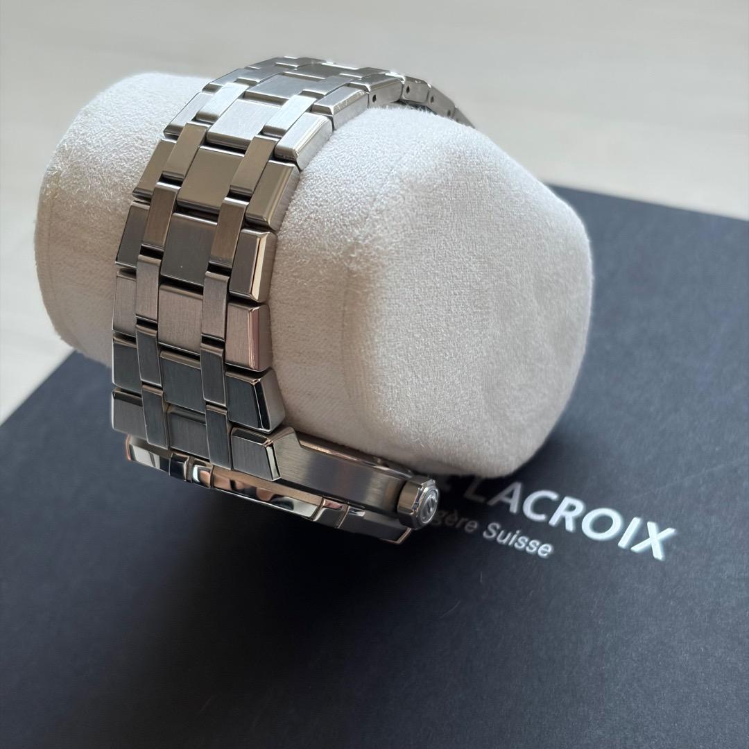 モーリス・ラクロア アイコン オートマチック 42mm ブルー 純正革ベルト付