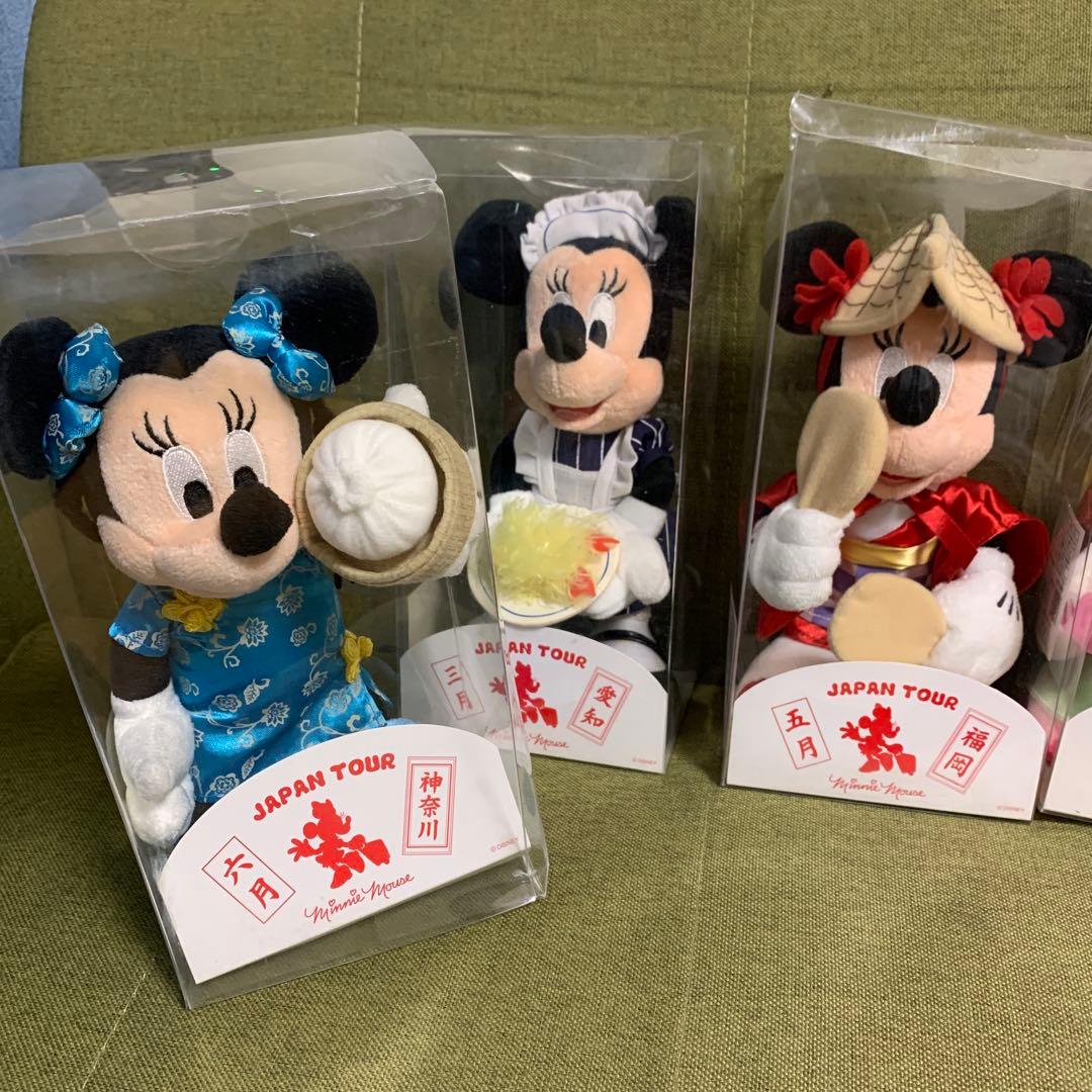 ミニー　ディズニーストア　ご当地　神奈川　宮城　福岡　新潟　千葉　ぬいぐるみ