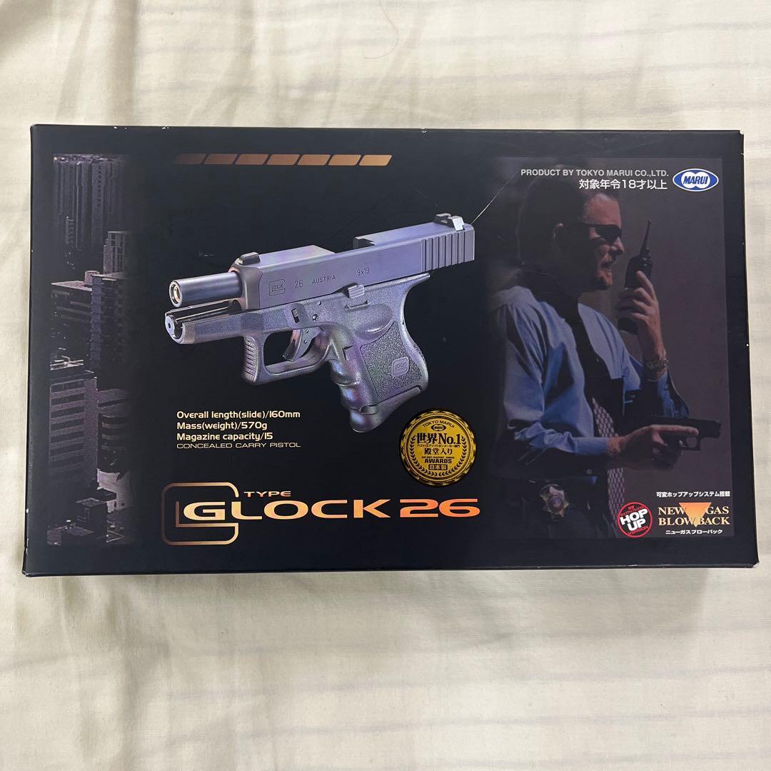 東京マルイ製　グロック26 ガスブローバックガン 値下げ可能！お気軽にどうぞ！