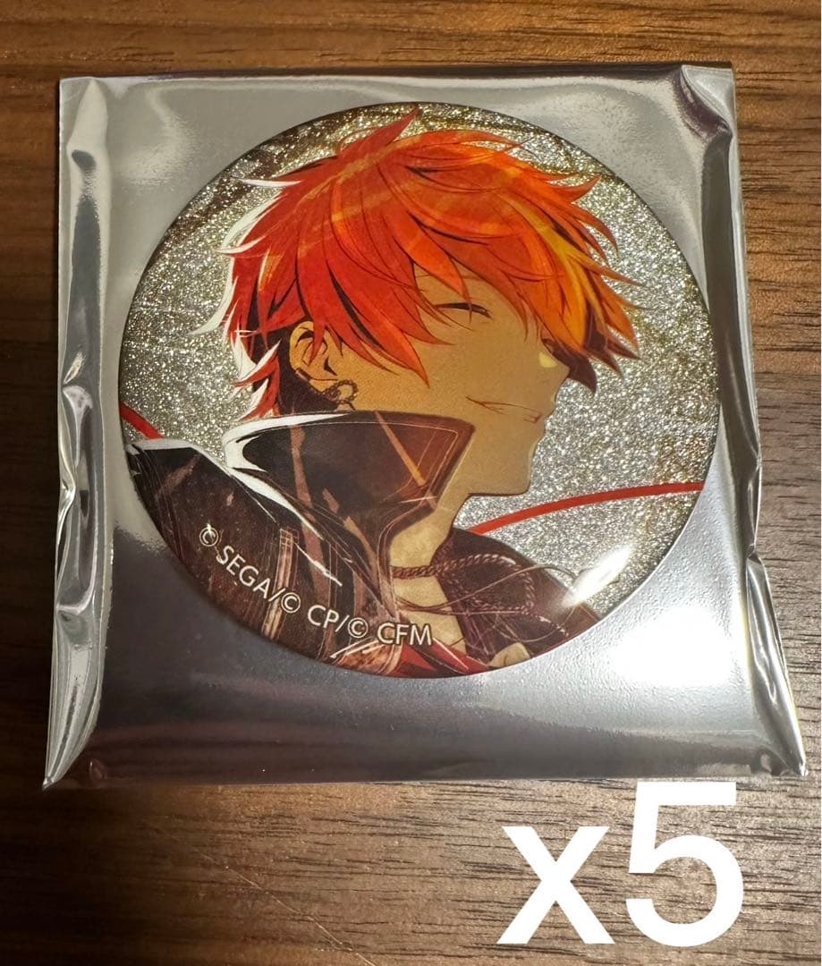 プロセカ 東雲彰人 グリッター缶バッジ 26b