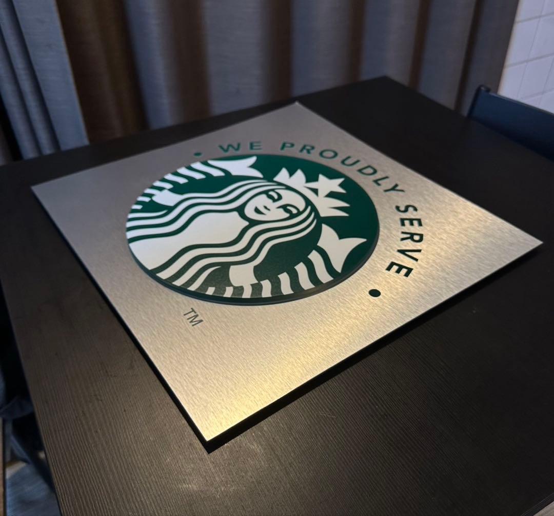 立体 スターバックス 金属製 看板 壁掛