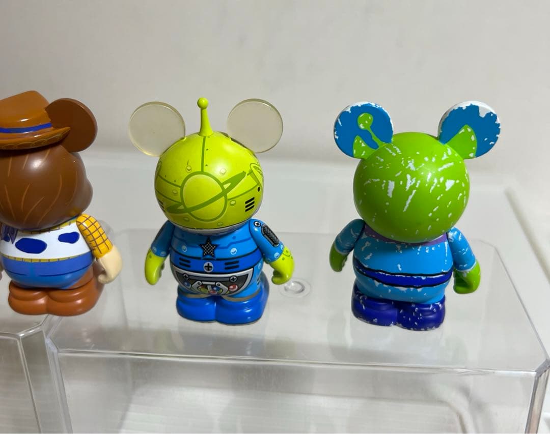 バイナルメーション、トイストーリー、ロボッツリトルグリーンメン、ウッディー