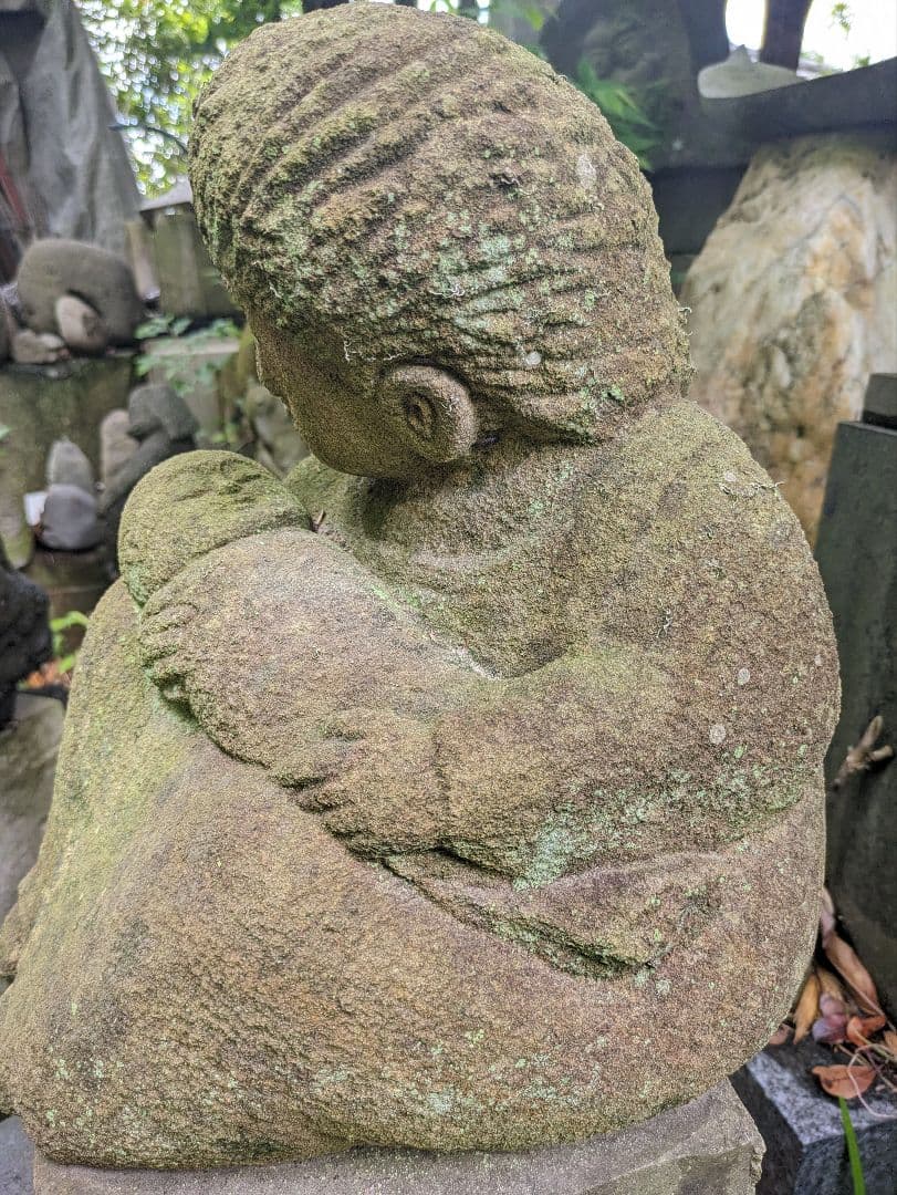 石仏、子安菩薩、多胡石、母子、母性愛、
