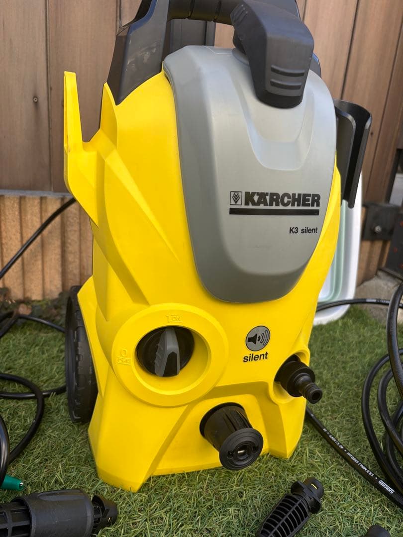 KARCHER K3 silent 高圧洗浄機 本体 一度のみのほぼ新品 ケルヒャー
