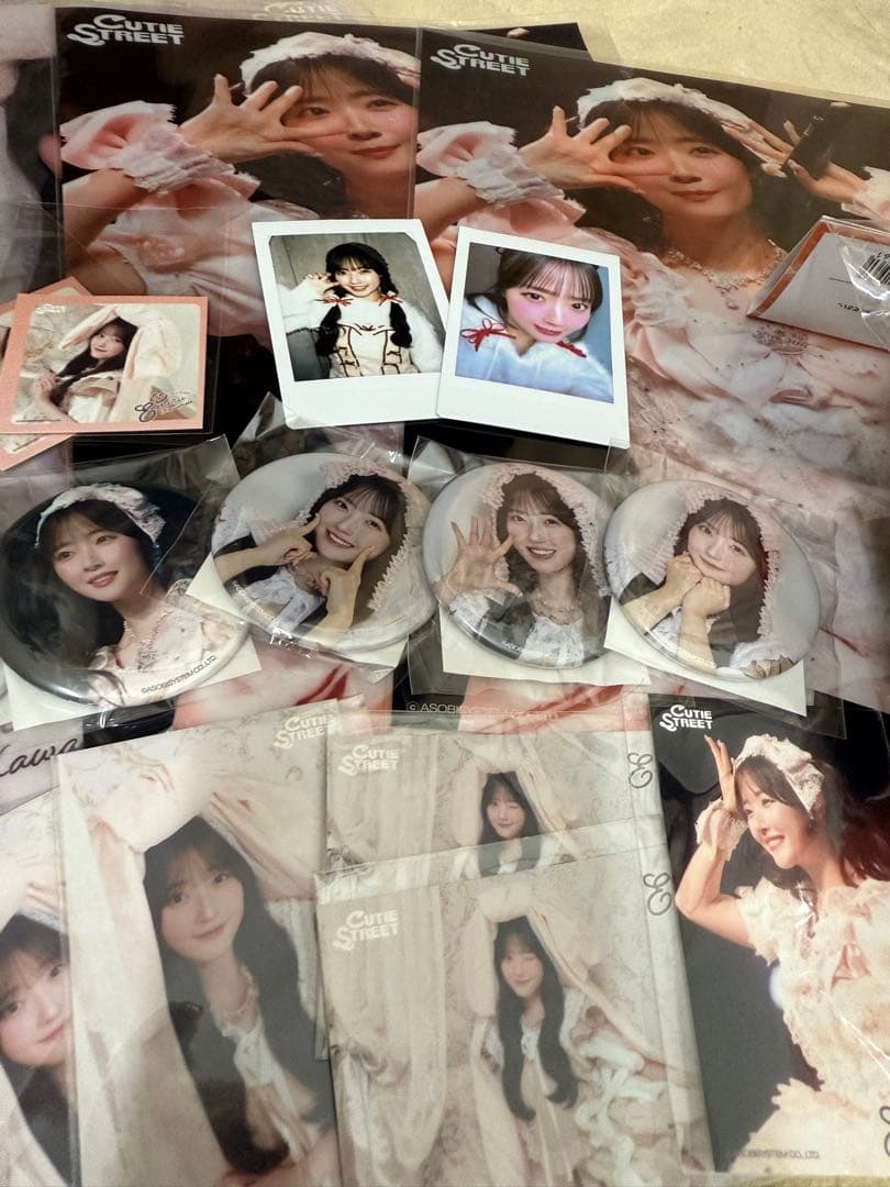 CUTIE STREET 川本笑瑠 ソフティモ ランダムトレカ トレカケース CUTIE