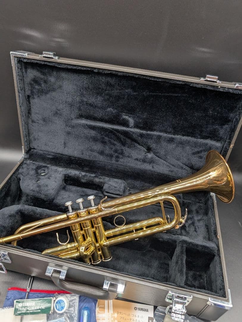 【メンテ済】 YAMAHA製 トランペット YTR4335G ハードケース