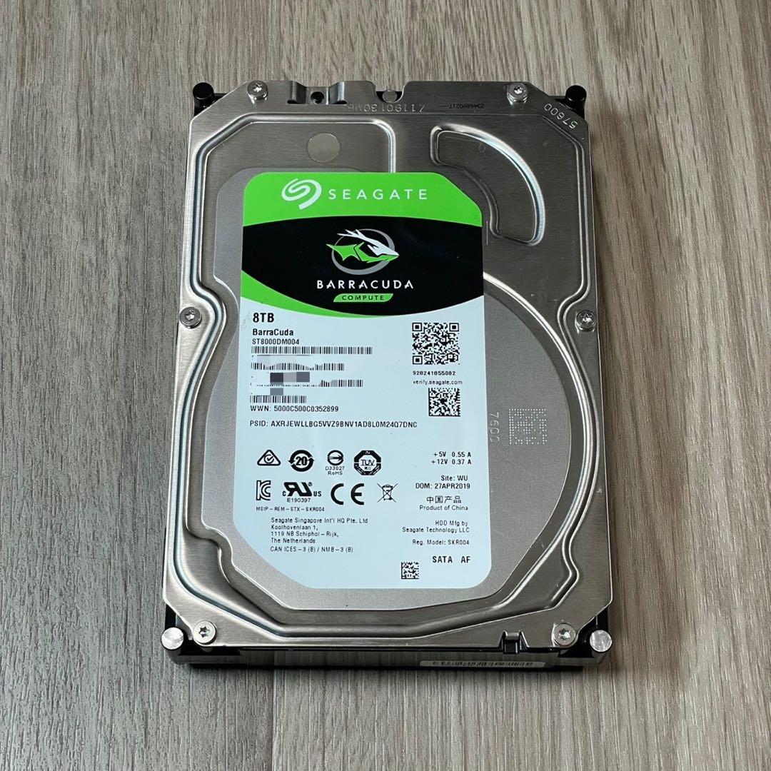 seagate Review BARRACUDA Official 【ジャンク品】Seagate 8TB HDD