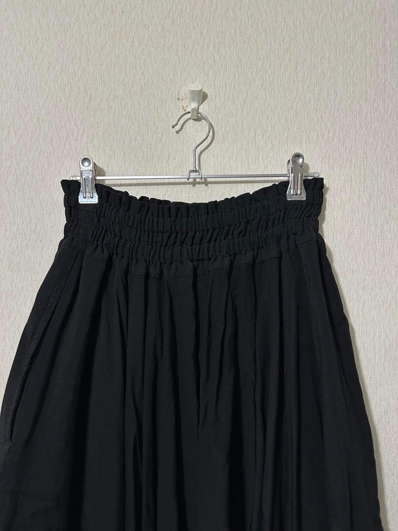パンツ Limi feu Black Rayon Sarouel Pants