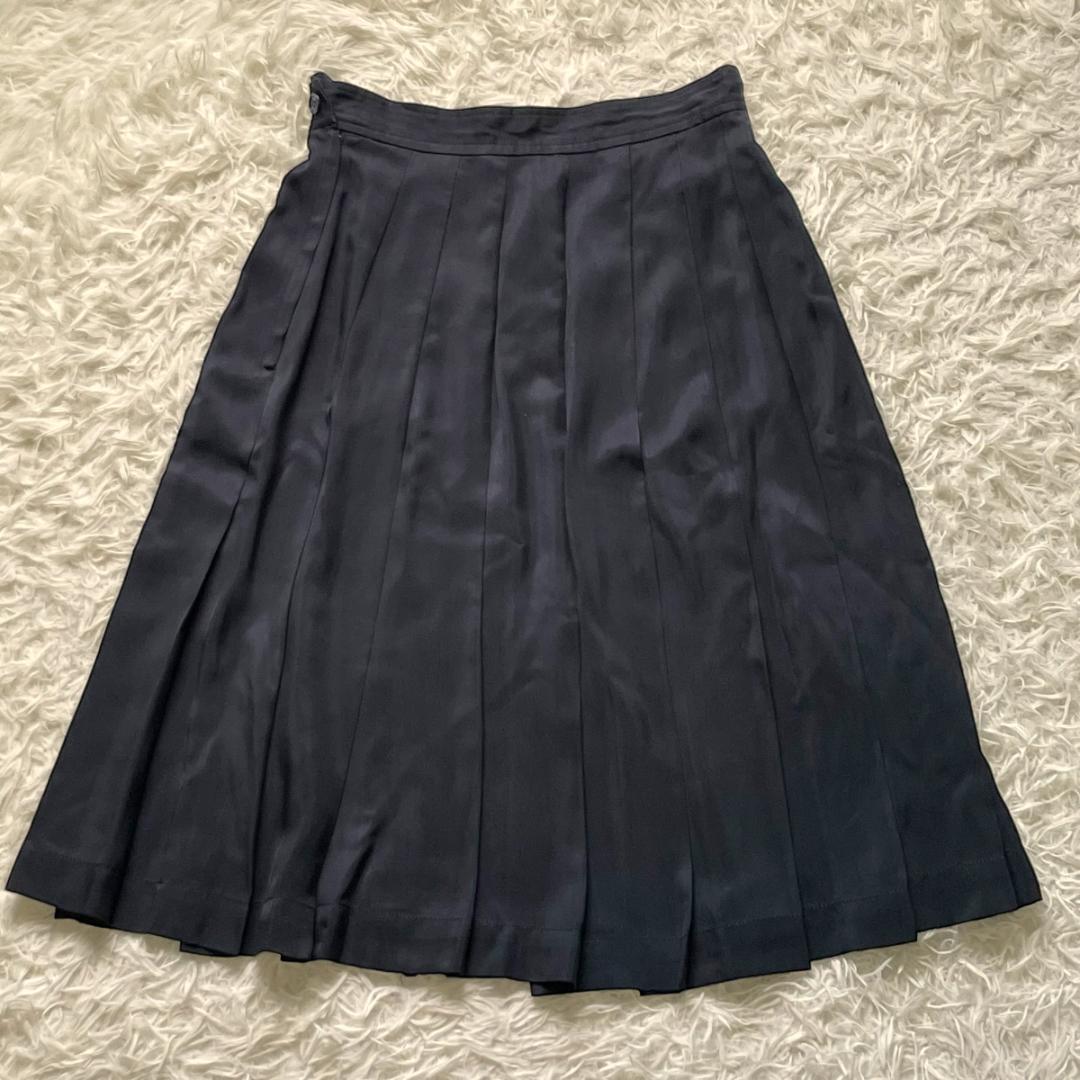 robe de chambre コムデギャルソン プリーツ フレアスカート 黒