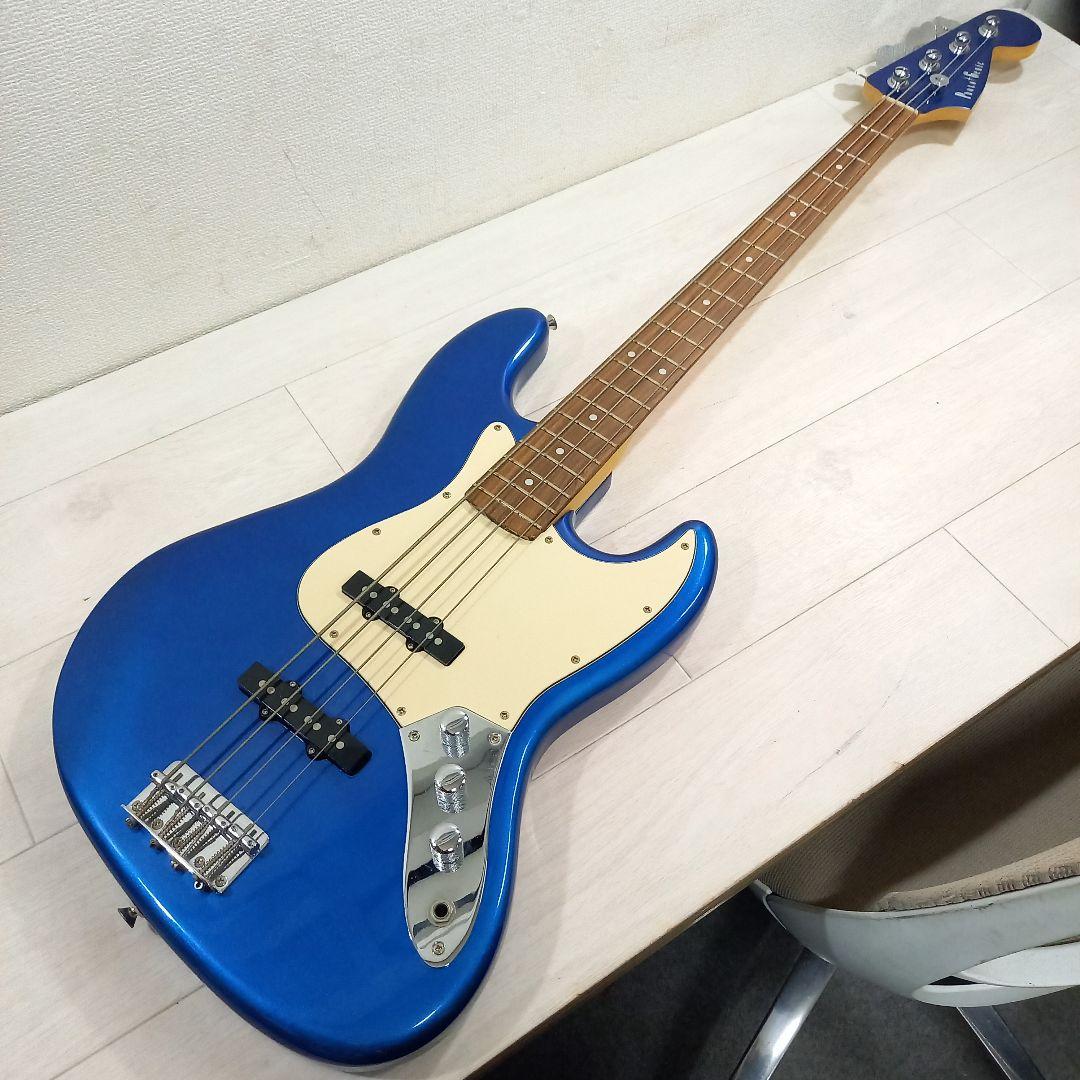 PhotoGenic ジャズベース ブルー 青 マッチングヘッド - メルカリ