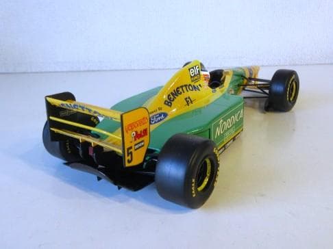 特価 タミヤ コレクターズクラブ 1/20 ベネトン B193B Mシューマッハ