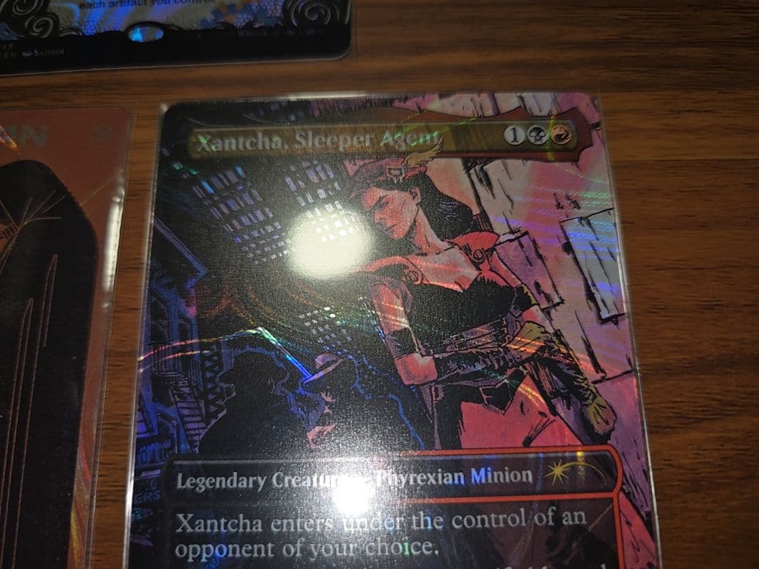 5枚セット【ハロー・Foil】ウルザの物語　ファイレクシアの供犠台　希少　限定品