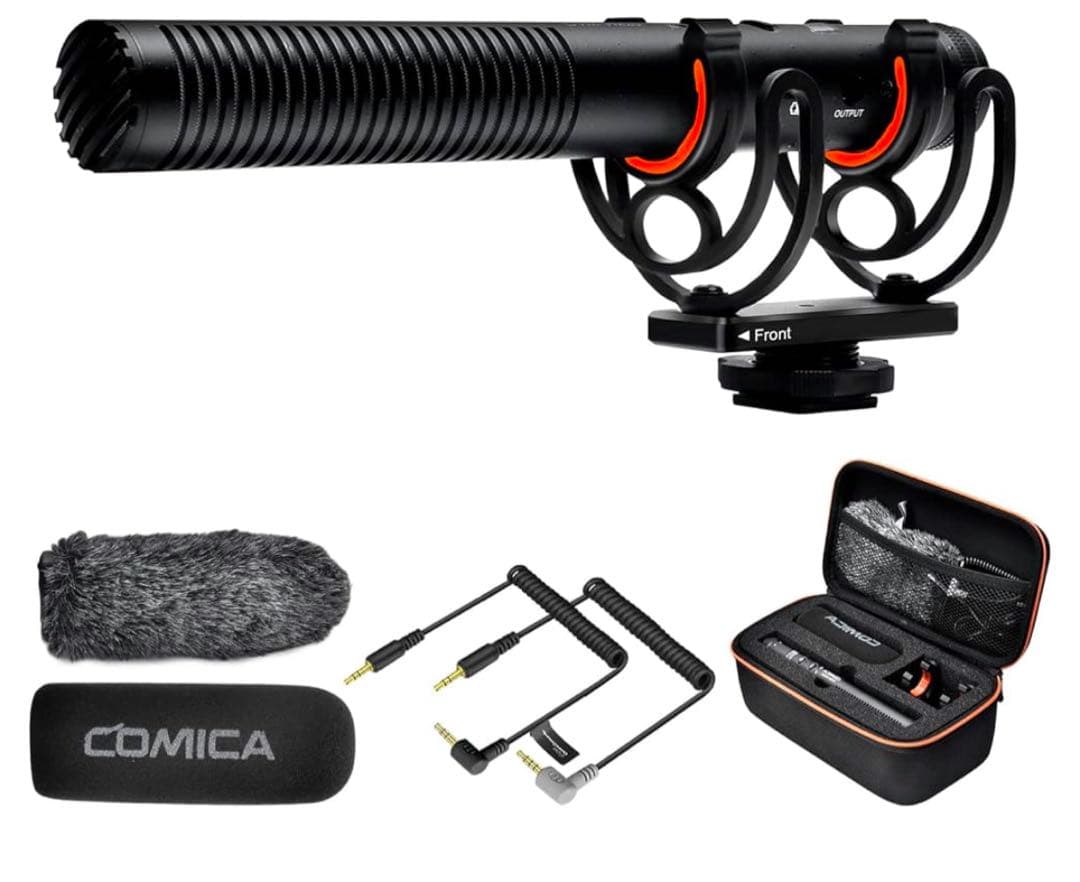 外付けマイク COMICA VM20 スマホ対応 カメラ対応 外付けマイク COMICA VM20 スマホ対応 カメラ対応