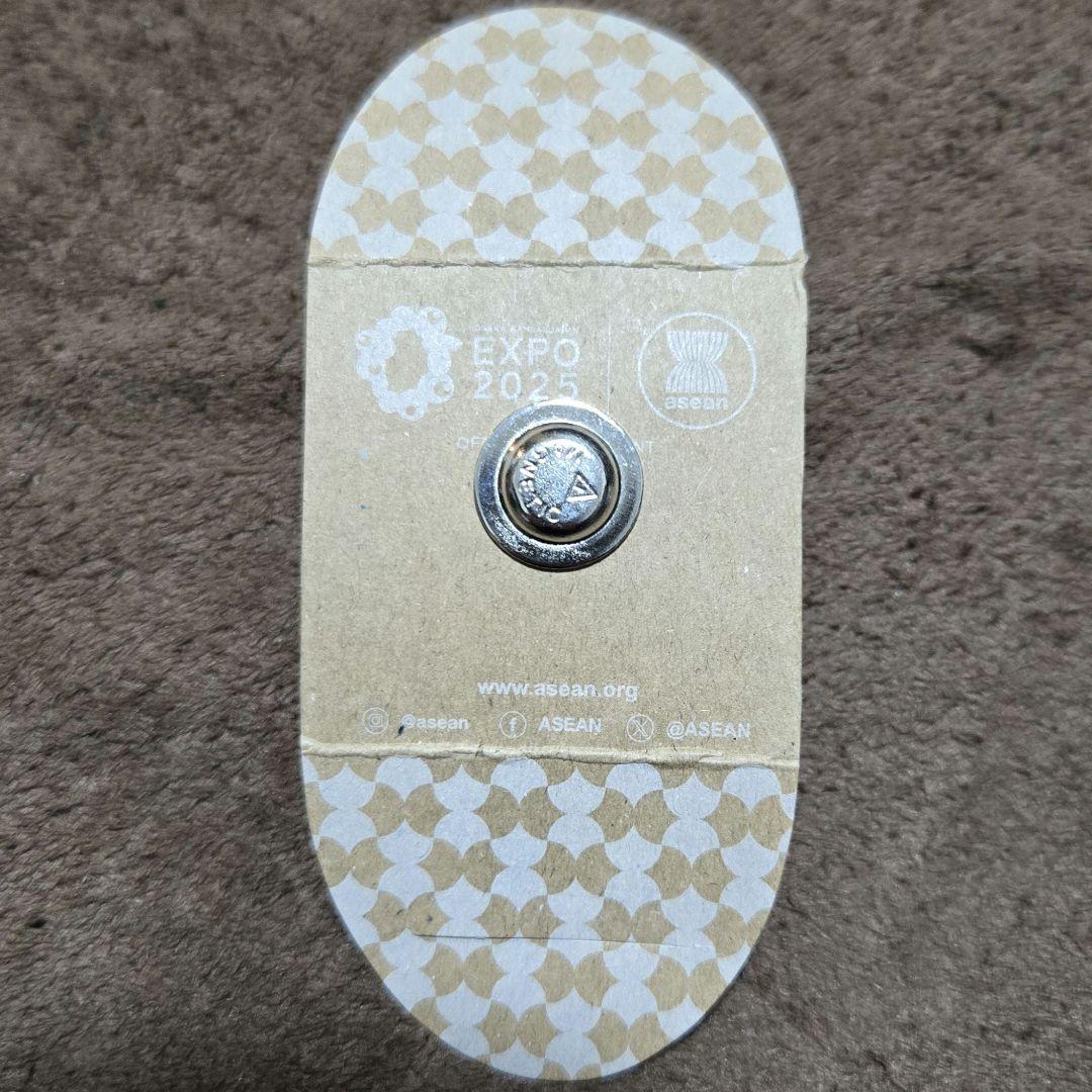 会場限定】ASEAN公式ピンバッジ EXPO2025 大阪・関西万博 - メルカリ