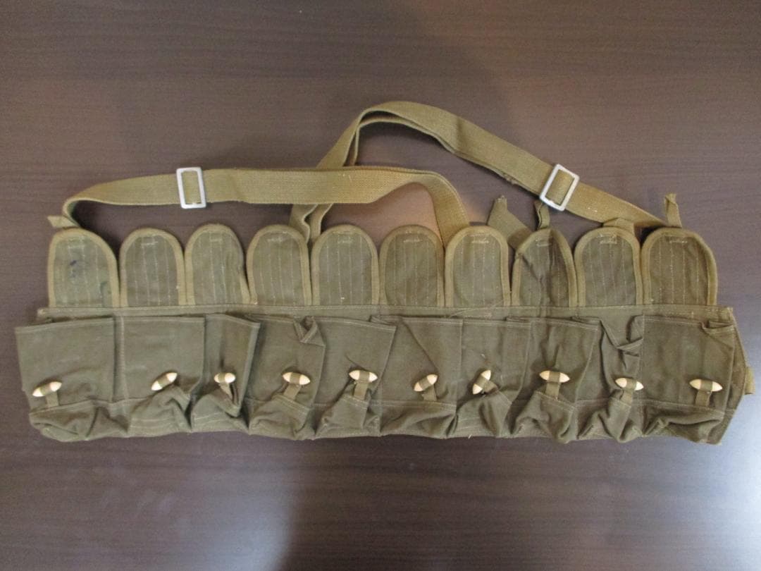 未使用 初期型 中国軍 SKSライフル カービン チェストリグ マガジン