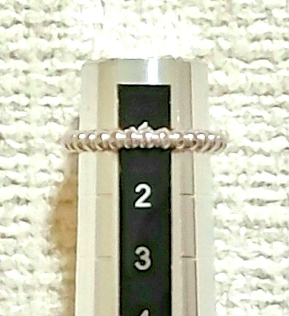 ヴァンクリーフ＆アーペル ペルレ18Kホワイトゴールドパールリング ピンキー41