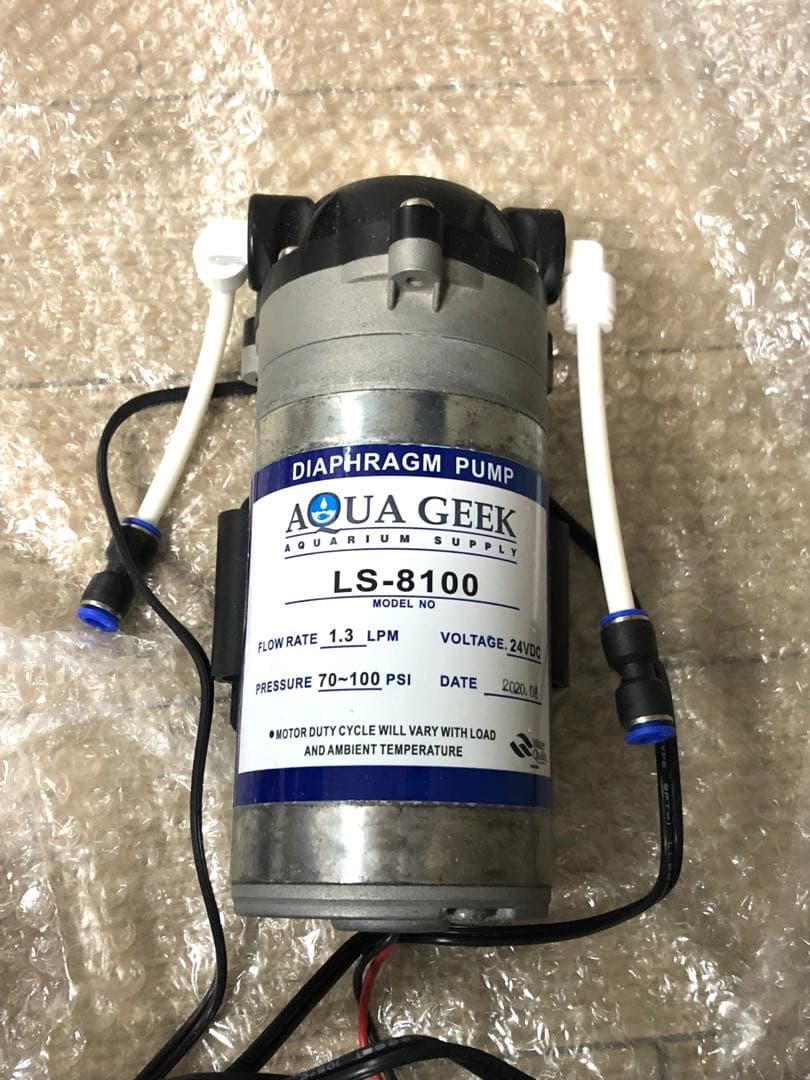 AQUAGEEK ミスティング 加圧ポンプ LS 8100 クロノスレインの通販はau