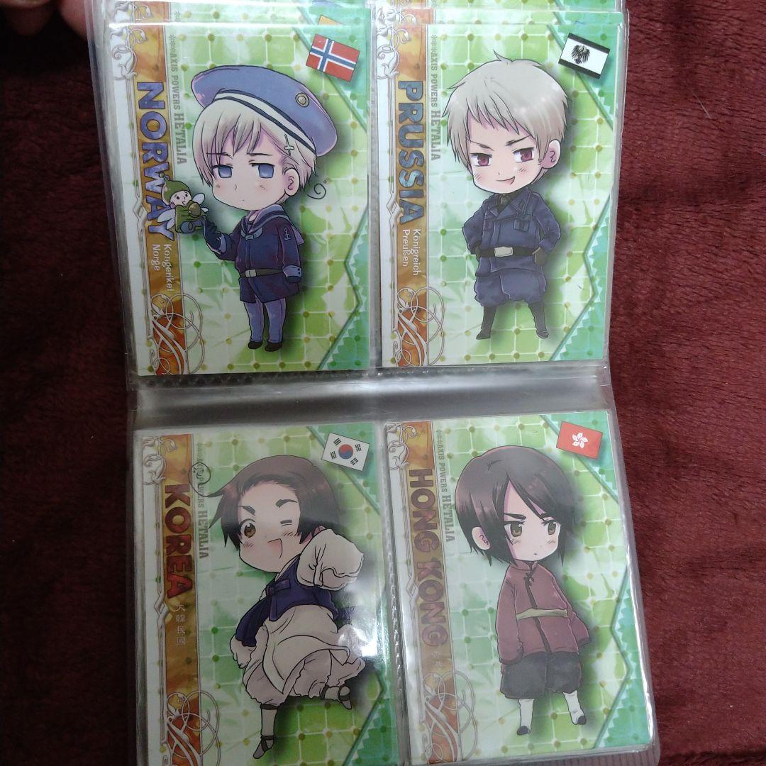 ヘタリア トレーディングカード トレカ 初版 フルコンプ+α