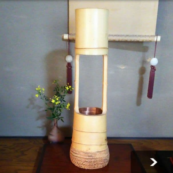 華道 販売 二重切 根付き 竹 池坊 華道 二重切 根付き 竹 池坊