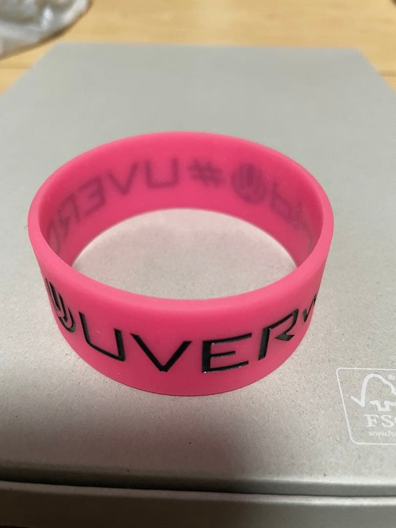 レア！UVERworld 非売品ラバーバンド　UVERQ レア！UVERworld 非売品ラバーバンド UVERQ