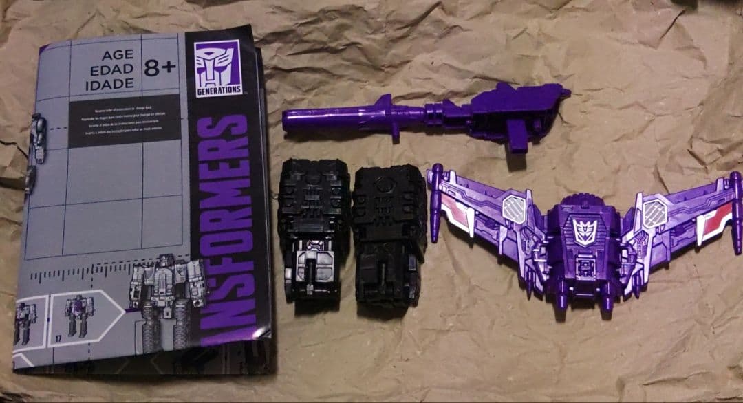 トランスフォーマーCW　デバステーター(デバスター)中古箱なし現状品