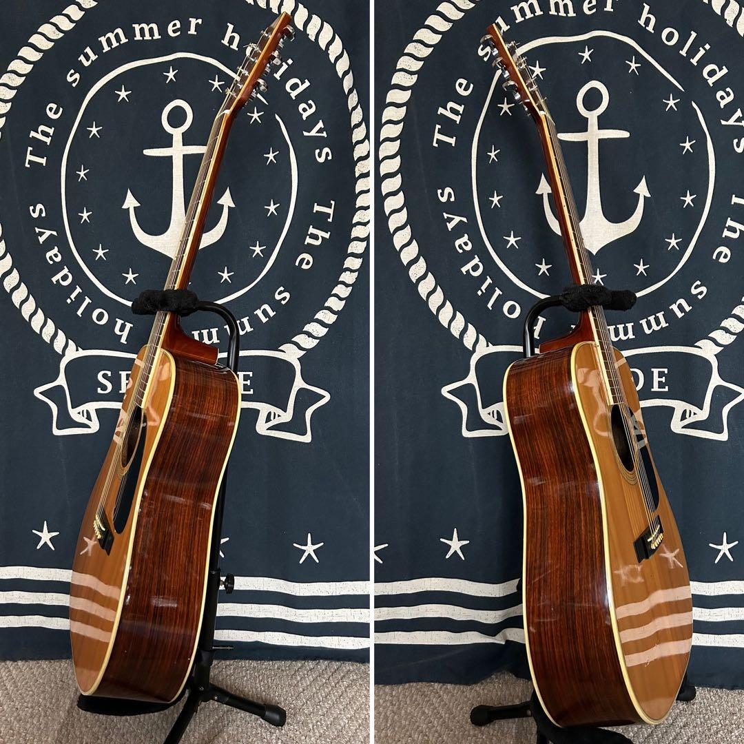 新春大特価❣️美品80s 良杢 国産ビンテージ 春日KカントリーD250