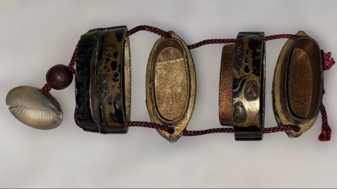 A-4 印籠 提物 金蒔絵 漆芸 漆器 古道具 アンティーク雑貨 美術品 工芸