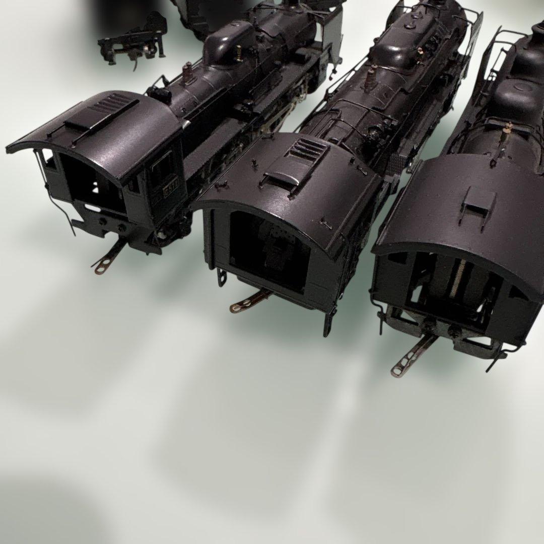 HOゲージ 蒸気機関車モデル ジャンク品　3台セット