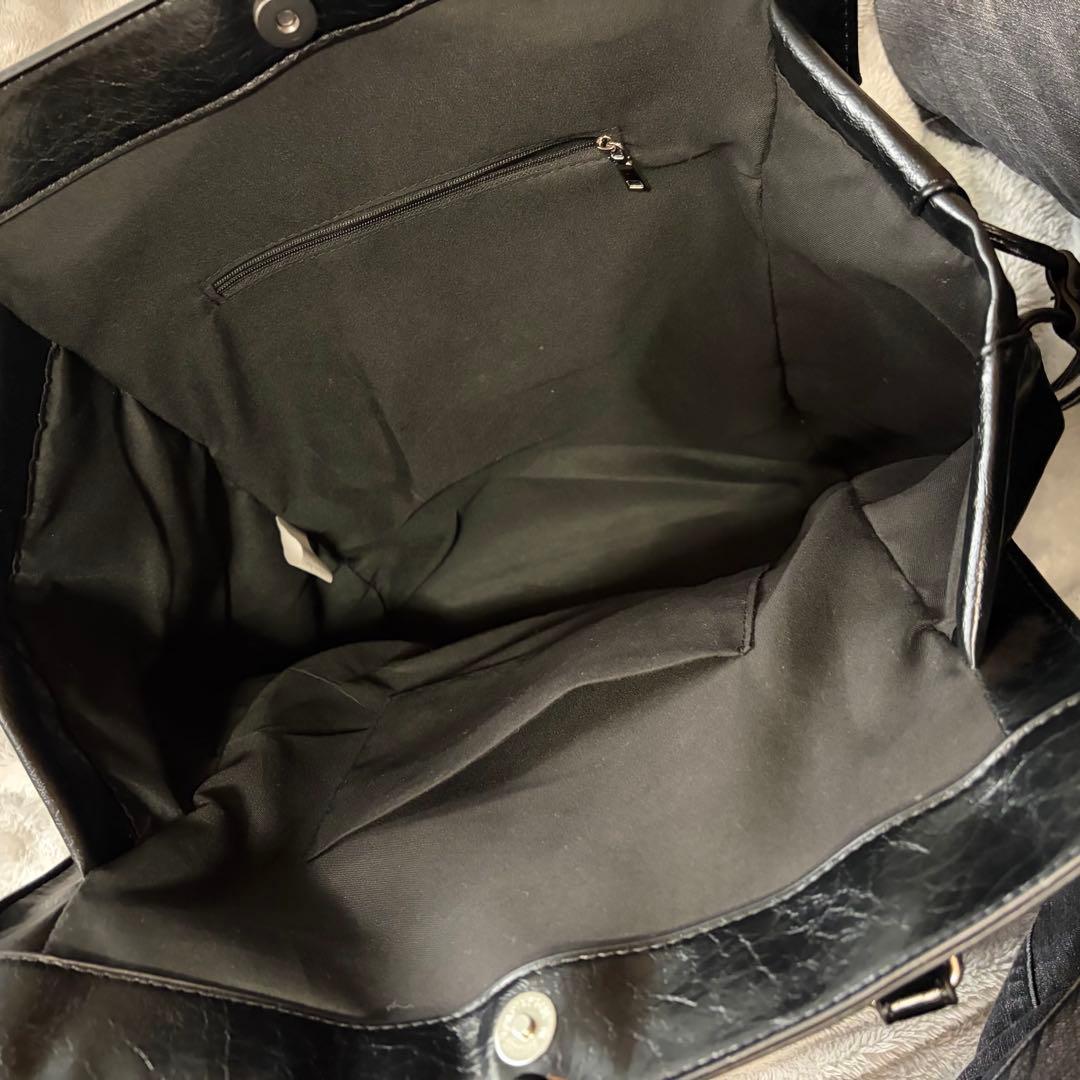 BLACK PURPLE ブラックパープル ショルダーバッグ