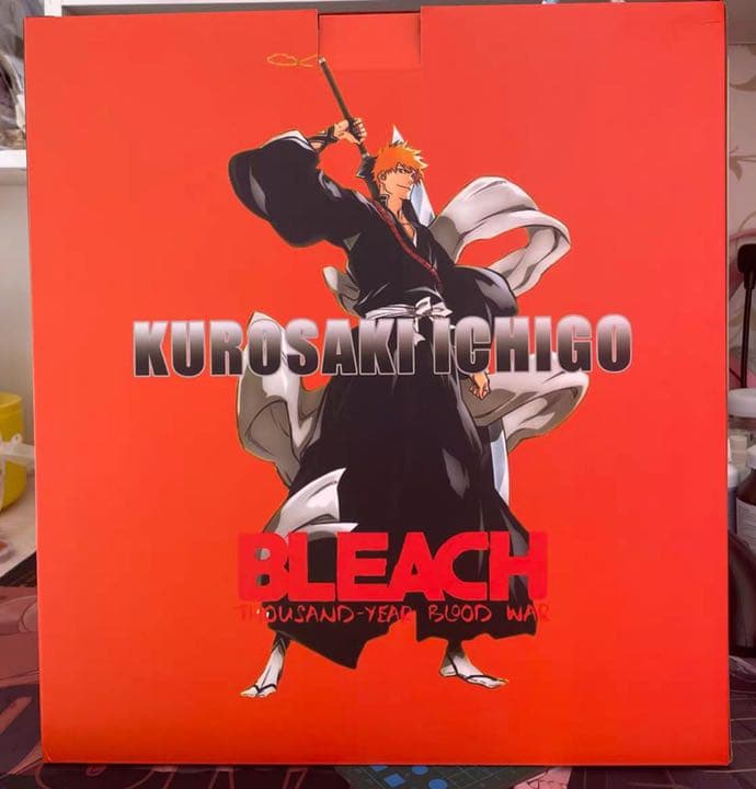 BLEACH 黒衣少年図 黒崎一護 ガレージキット ガレキ スタチュー①④