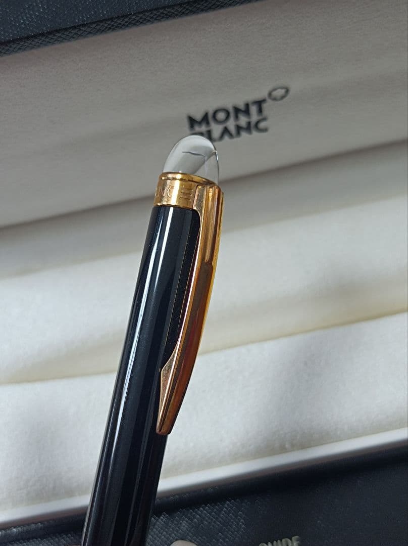 最終値下げ★モンブラン.スターウォーカーレッドゴールドレジンMONTBLANC