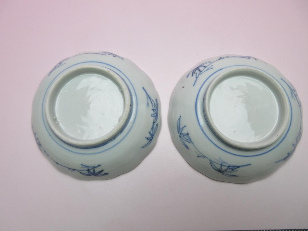 染付 時代 小皿 豆皿 色々 まとめて 70606