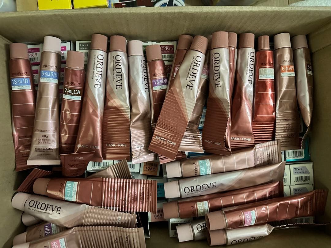 プロ用アルカリカラー剤 アソートセット