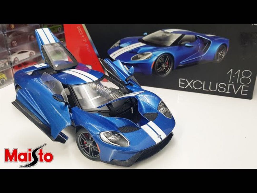 maisto 1/18 exclusive フォードGT 2017