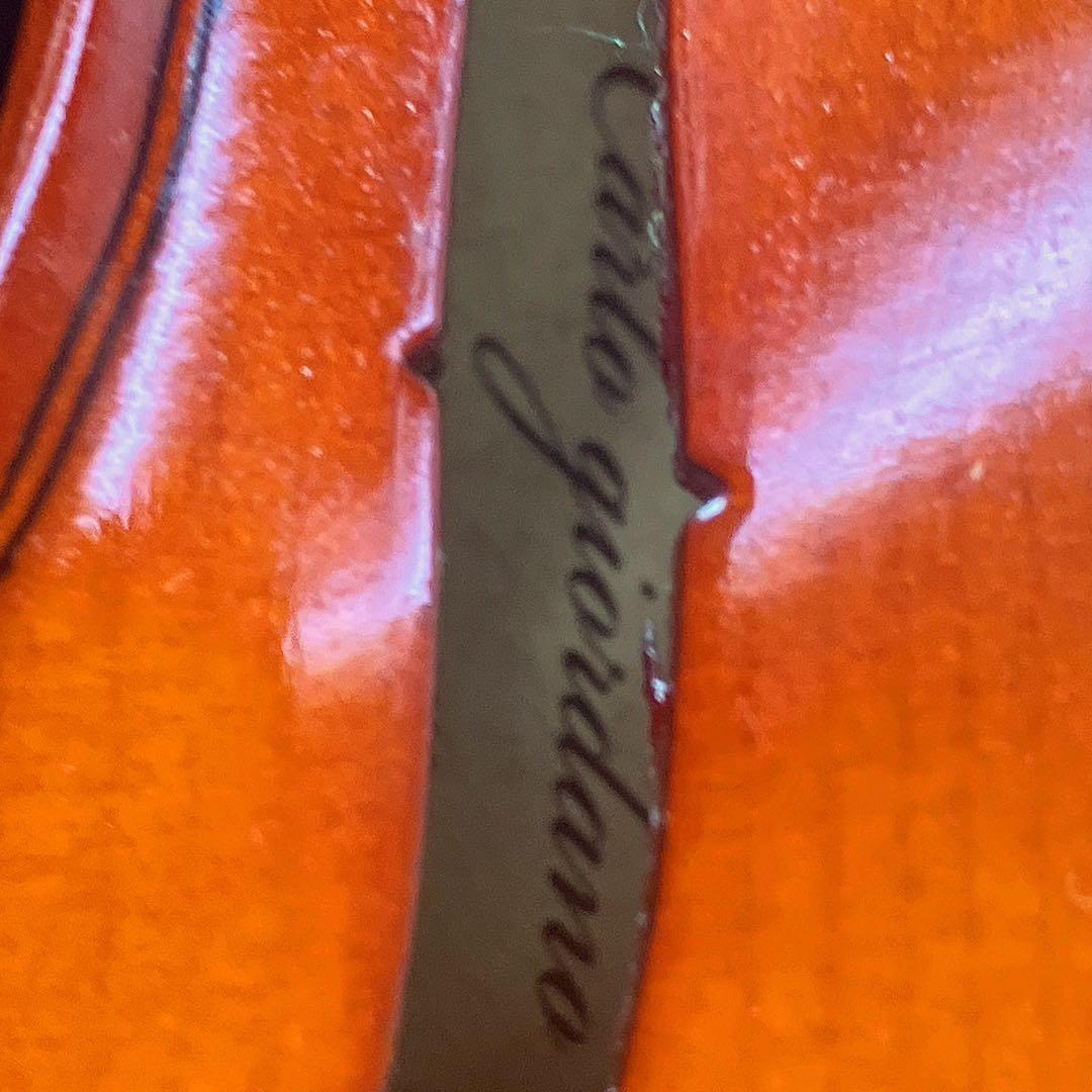 極美品　カルロジョルダーノ バイオリンセット ブラック VS-1 1/2