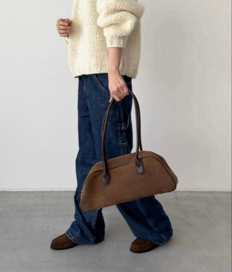 本日限定価格〖新品〗CANALJEAN♡diggity スウェードボストンバッグ