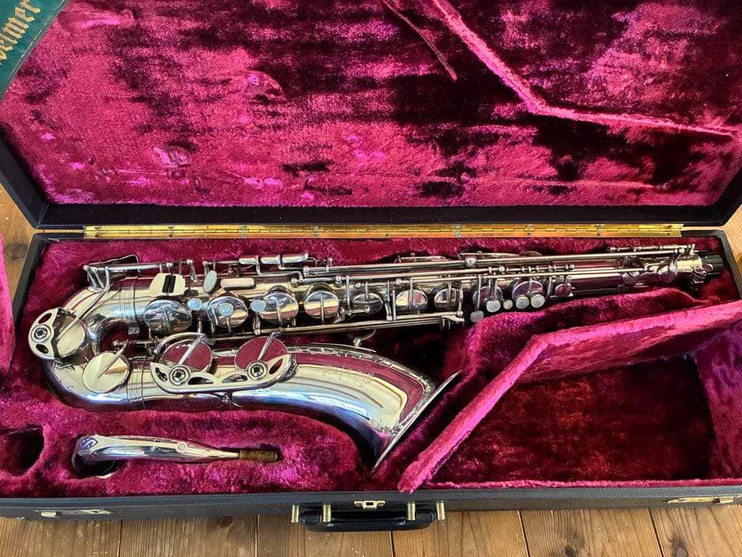 【美品】セルマー テナーサックス 銀メッキ スーパーアクション80 シリーズ1