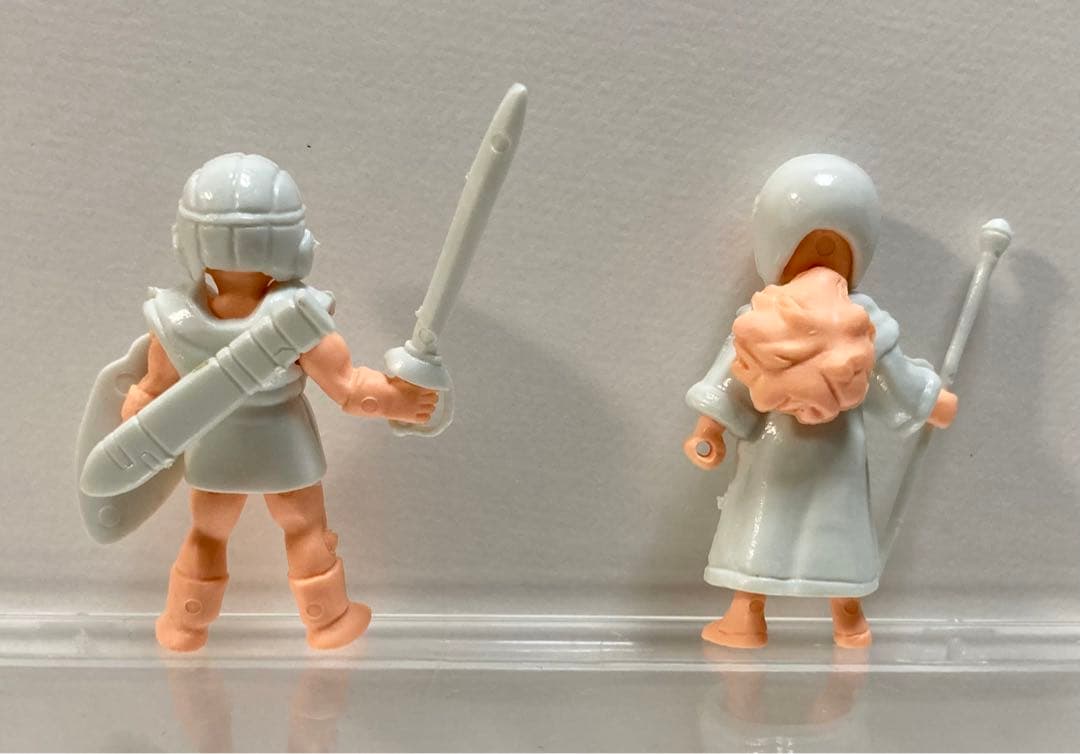 【当時モノ】ドラゴンクエスト　クロスアップ消しゴム　フィギュア 2体　セット