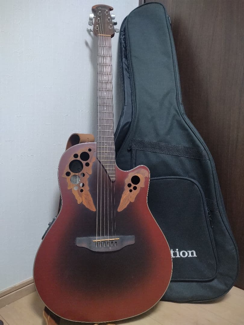 リ*ウ様 Ovation セレブリティ CE44-RRB エレアコ ケース コレ Ovation セレブリティ CE44-RRB エレアコ ケース コレクション