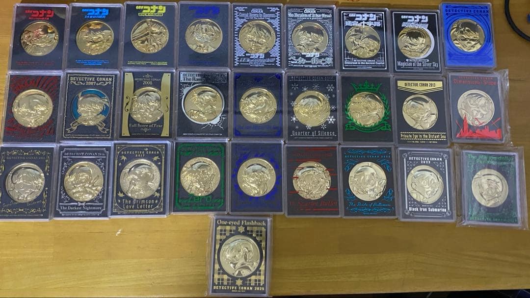 名探偵コナン　映画メダルセット 名探偵コナン 映画メダルセット 名探偵コナン』メダルセット