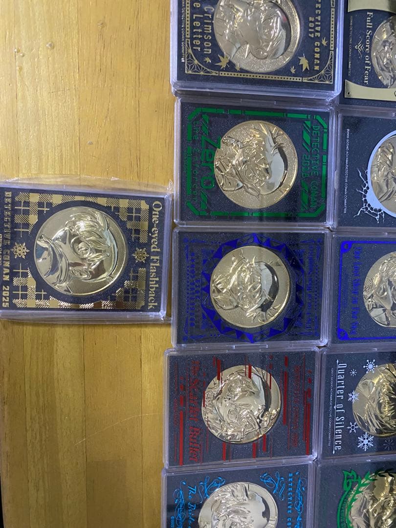 名探偵コナン 映画メダルセット