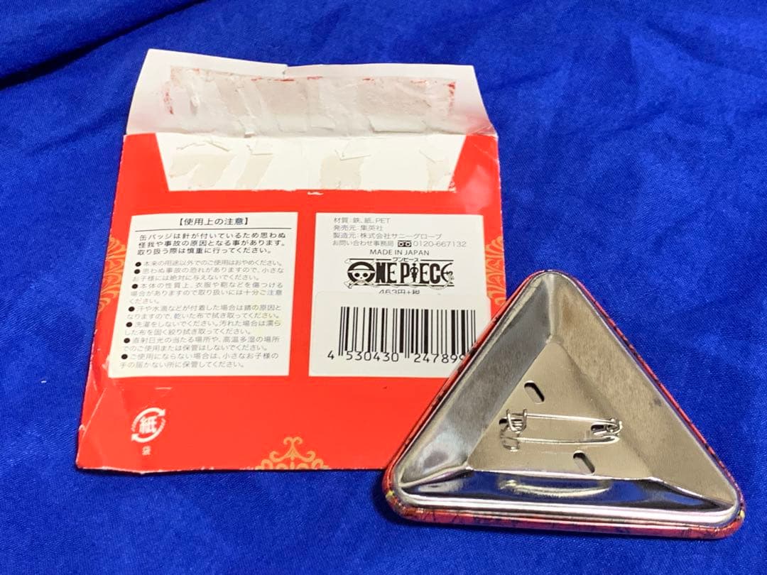 トンガリバースデー　缶バッジ　モンキー・D・ドラゴン　ワンピースタワー東京