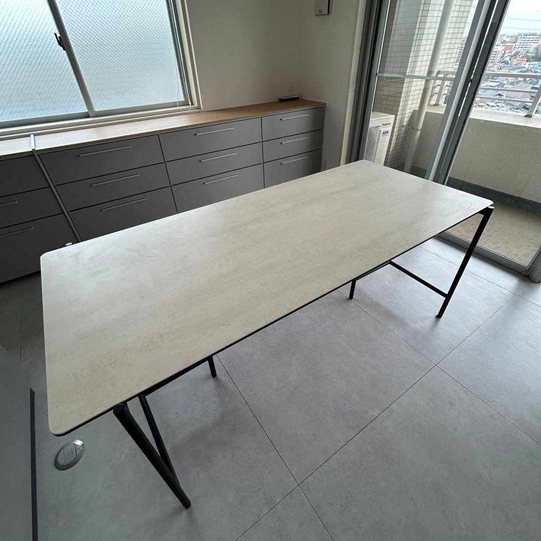 【エイム】moda en casa PIPA table 180