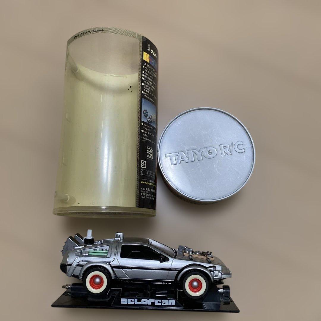 ラジ缶　バックトゥーザ・フューチャー　デロリアン