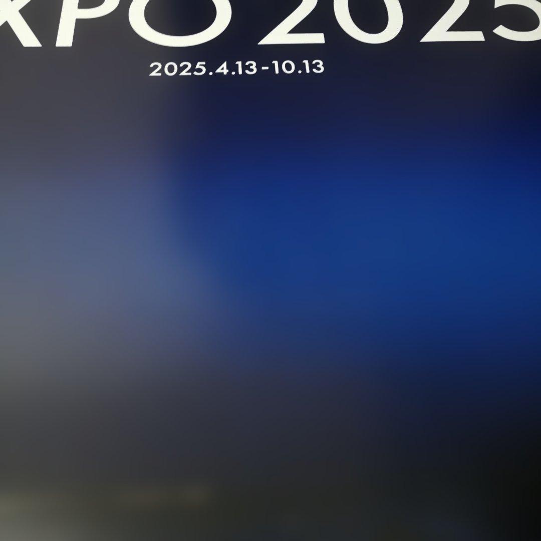 b*9様 大阪 関西万博 大屋根リング 夜景ポスター　　B1大判サイズ EXPO