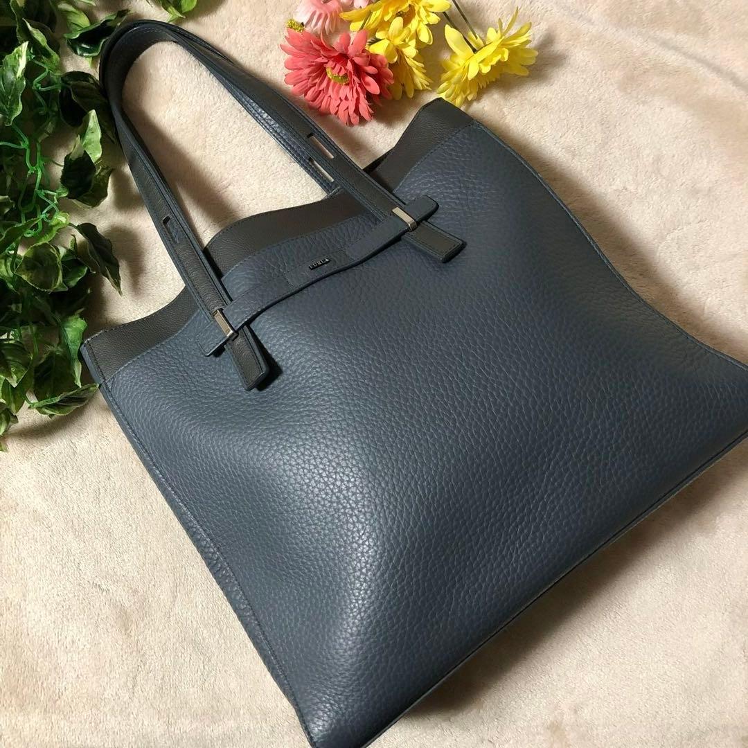 美品　FURLA　フルラ　トートバッグ　MAN GIOVE L　ジョーヴェ　A4